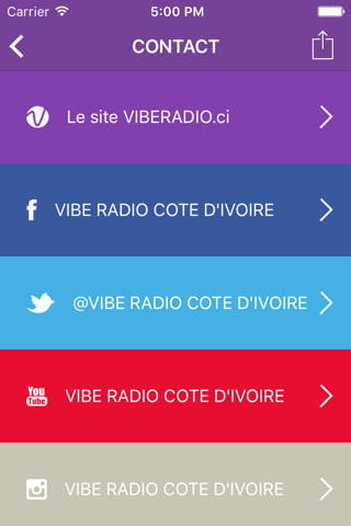 Vibe Radio Côte d'Ivoire screenshot 3