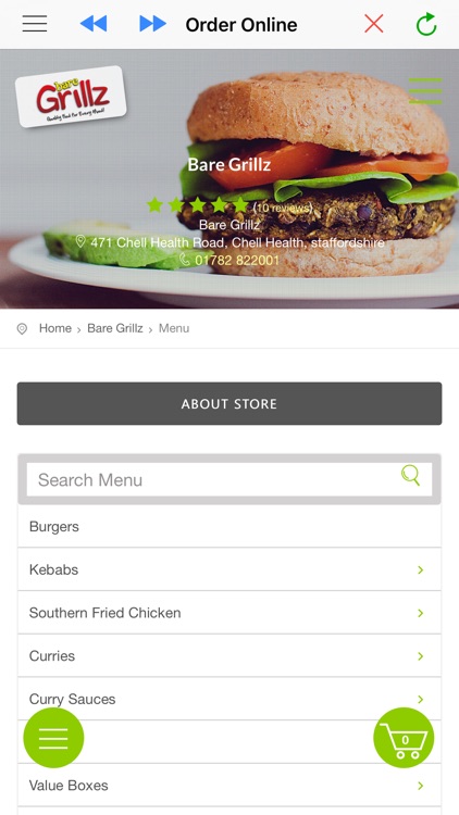 Bare Grillz Fast Food - Order Online screenshot-3