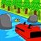 Play as a River Ranger who's primary tasks involve collecting trash, collecting trash and avoiding rocks