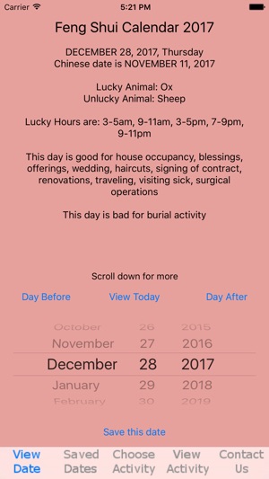 Feng Shui Calendar 2017(圖1)-速報App