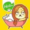 Hellowe Stickers: Lion Girl