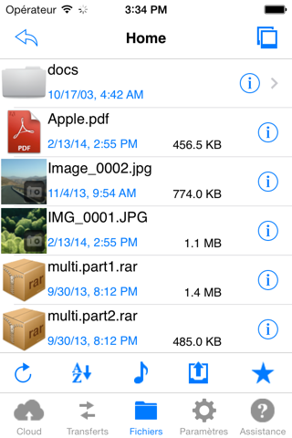 Makapu Cloud File Manager screenshot 2