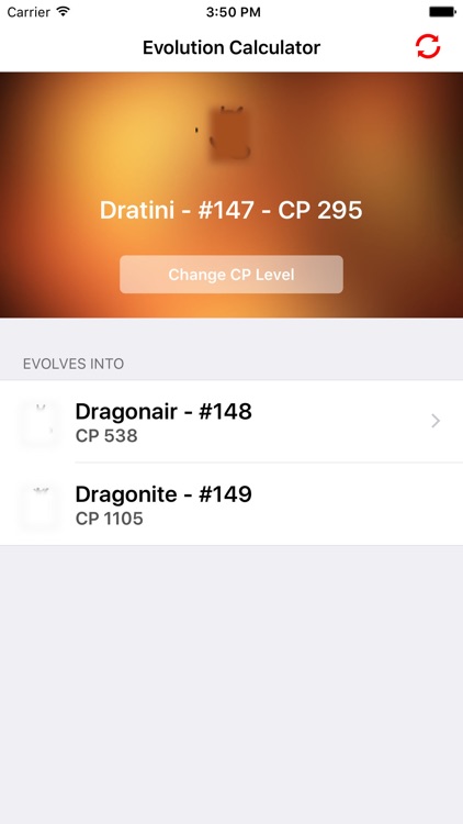 Evolution Calculator - CP & XP - for Pokemon GO! screenshot-3
