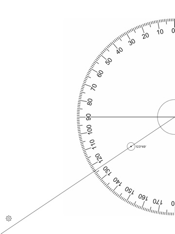 Protractor - A practical angle measuring tool screenshot 2