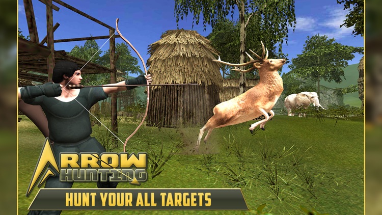 Archery Animal Hunting with arrow shooting