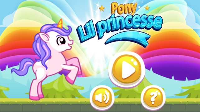 My pretty Pony Run in candy world