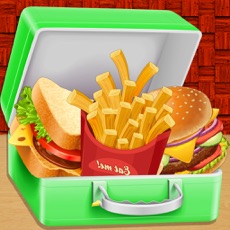 Activities of Fast Food Kids School Lunchbox