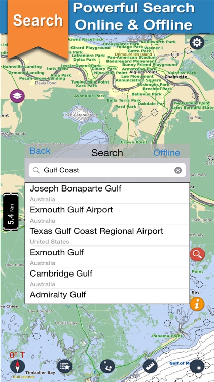 Gulf Coast GPS Nautical Charts