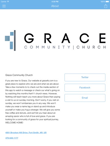 Grace Community for iPad screenshot 2