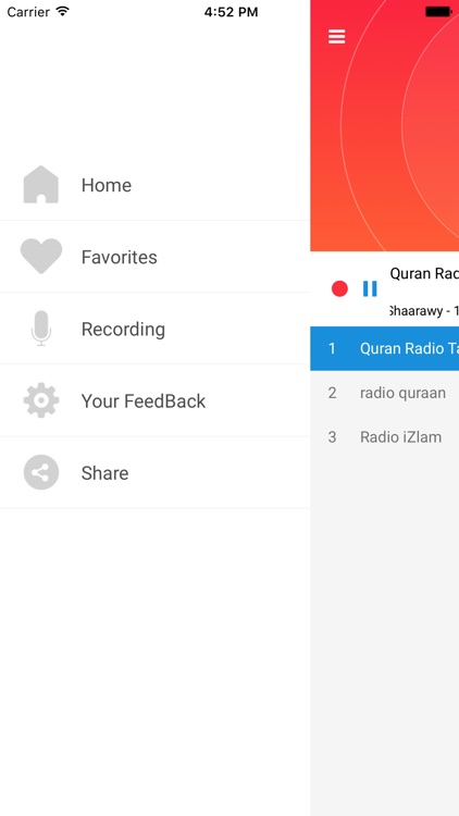 Radio Quran Record screenshot-3