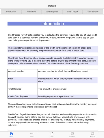 Credit Cards Payoff Calculator screenshot 3