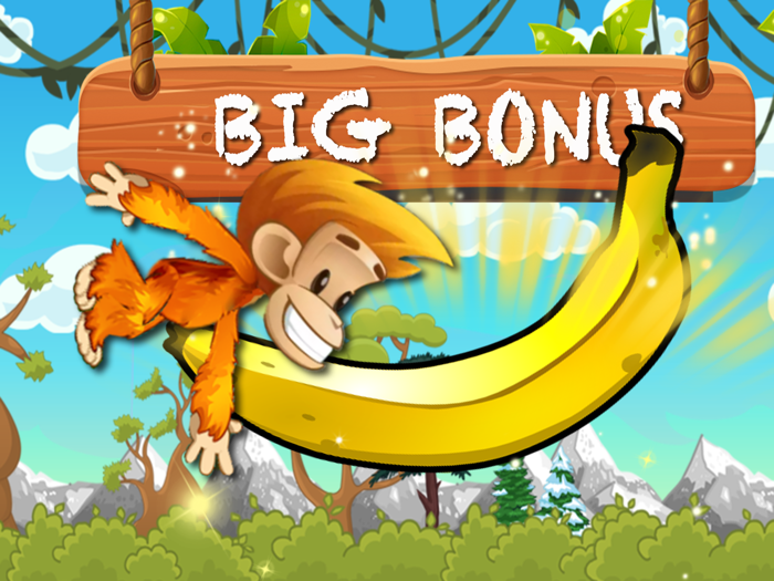 Monkey Kong Adventures - Waterfall bananas HD