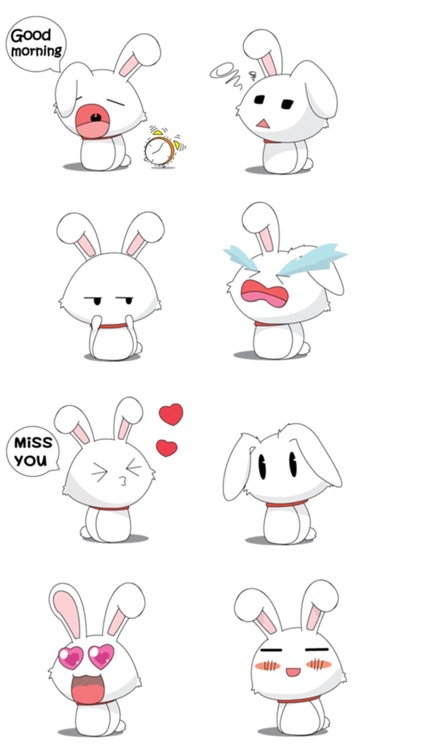 Vulnerable Bunny Stickers screenshot-3