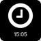 一个简简单单的全屏显示的时钟APP。