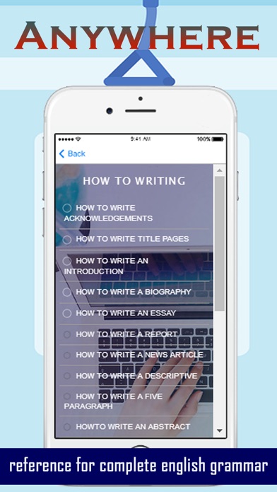 How to cancel & delete English Grammar and Writing Lessons from iphone & ipad 3