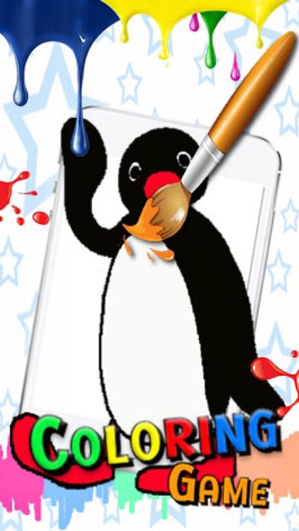 Animal Pingu Coloring Version by Numchok Shukdee