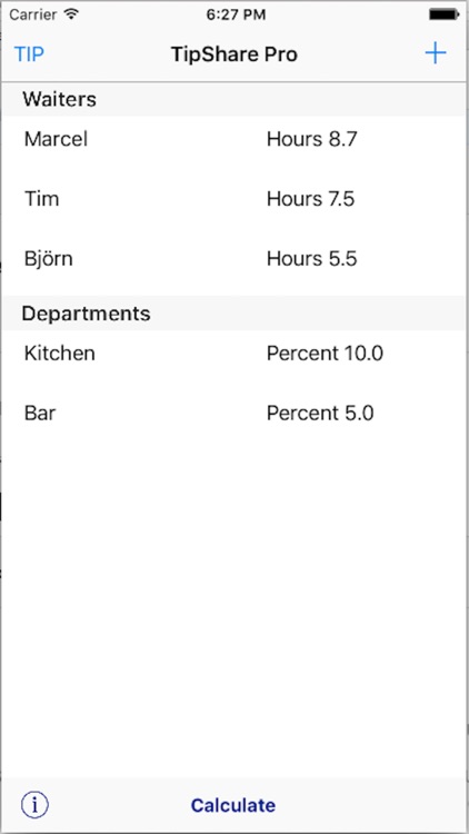 TipShare Pro - Share your tip quick and fair