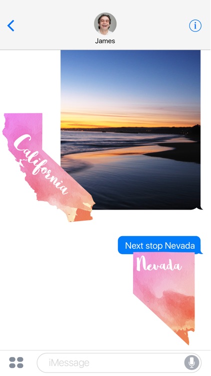 U.S. States Sticker Pack