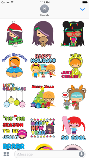 Tiniez Holiday Stickers(圖2)-速報App