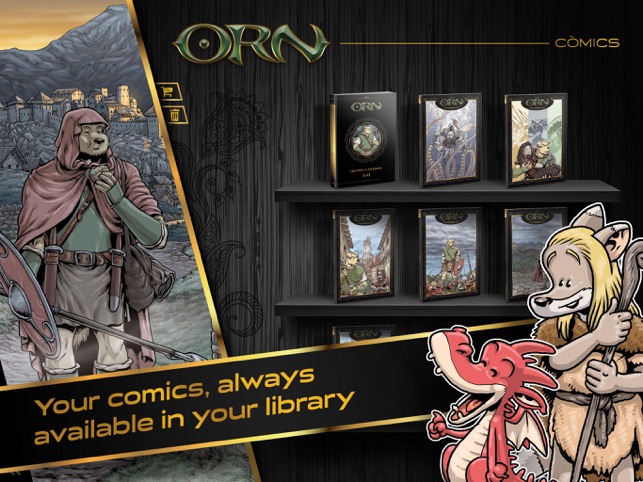 ORNIS Comic - Adventure story(圖4)-速報App