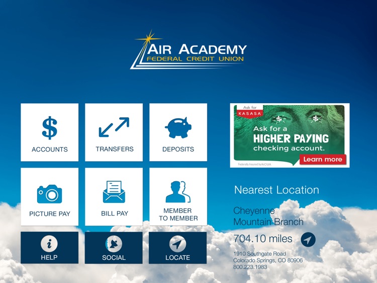 AAFCU Mobile for iPad