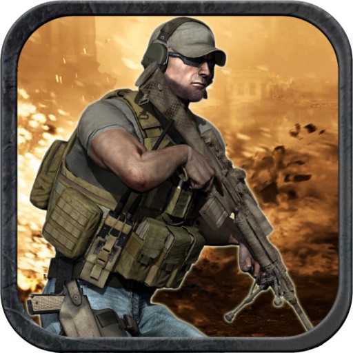 Mountain Snow Combat - Attack Fire Icon