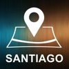 Santiago, Chile, Offline Auto GPS