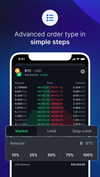 Blockchain.com Exchange screenshot 4