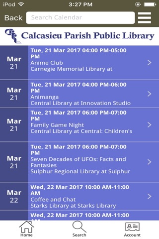 Calcasieu Parish Public Library screenshot 4