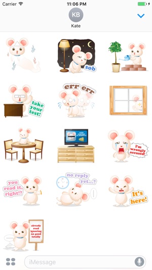 Callie The Funny Little Mouse Stickers(圖3)-速報App