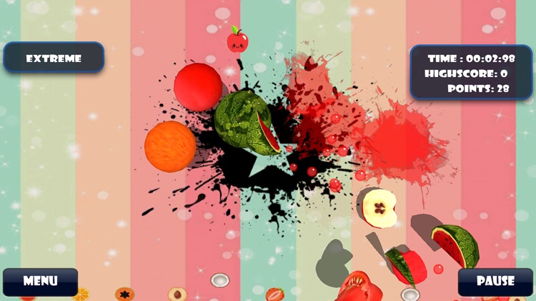 Fruits Cutting Splash 2D screenshot-4