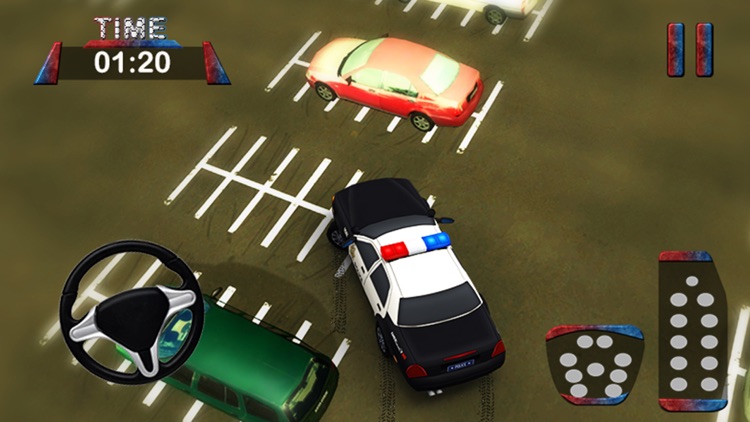 Police Car Parking- City Driving Simulation screenshot-3