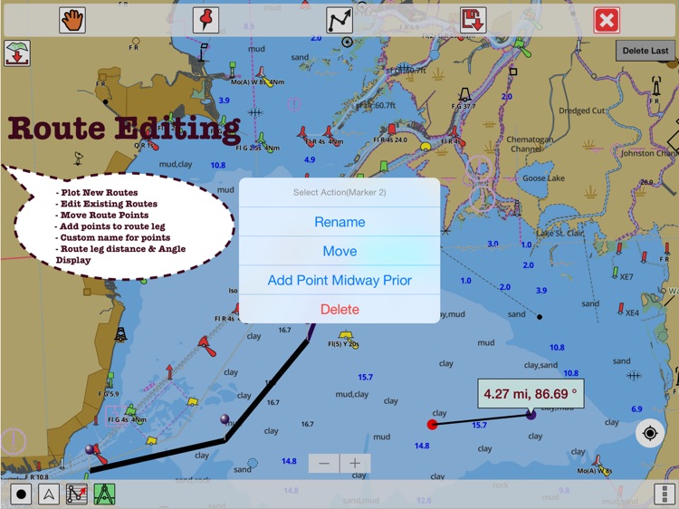 i-Boating: HD Marine Charts & Lake Fishing Maps screenshot-4