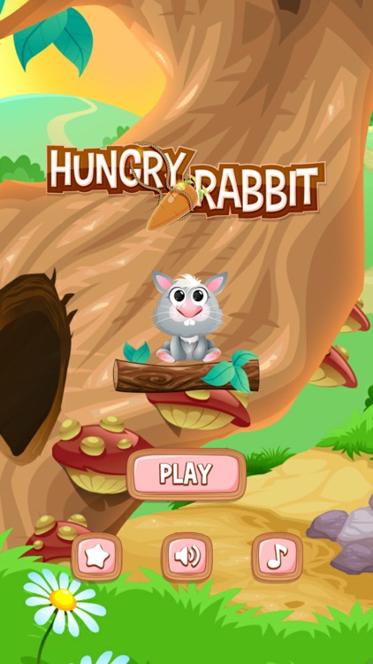 Hungry Rabbit - Help the Rabbit to eat Carrots