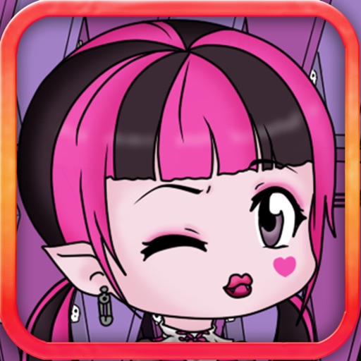 Monster Girls Makeover Match 3: Connect the dolls icon