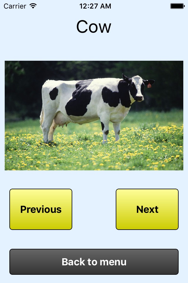 Farm Animals Quiz screenshot 2