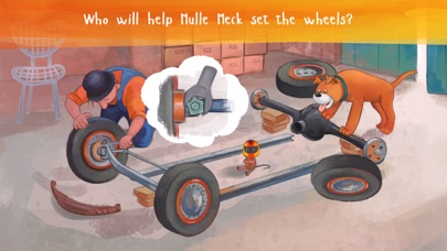 Mulle Meck builds a car — a children's book screenshot 4