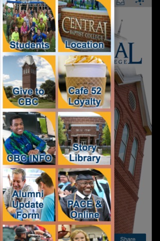 Central Baptist College screenshot 2