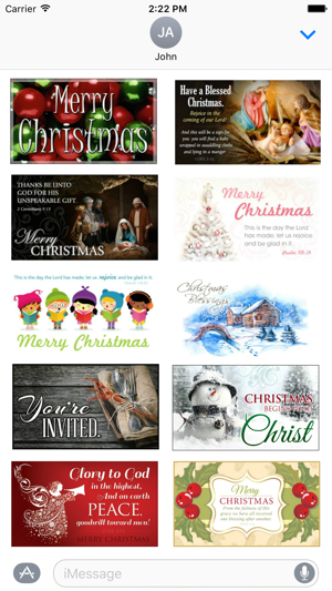 Christmas 2016 Stickers - Christmas Postcards(圖2)-速報App