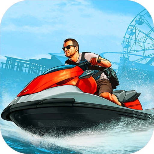 River Boat Gambler : 3D Racing Game Free 2017 Icon
