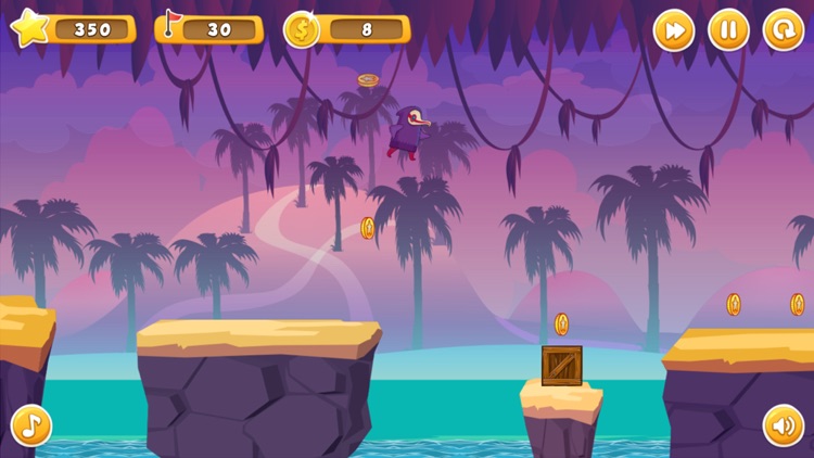 Running games : Fantasy bird run adventure - free