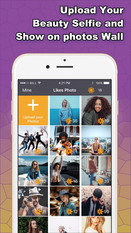 Show off Super Likes on Photos to Get More Flowers