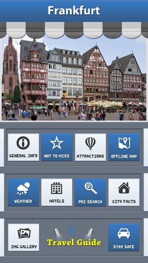 Frankfurt Offline Map Travel Explorer(圖1)-速報App