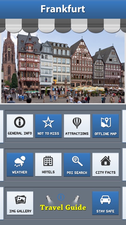 Frankfurt Offline Map Travel Explorer