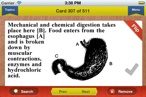 SAT Biology E/M Prep Flashcards Exambusters screenshot 2