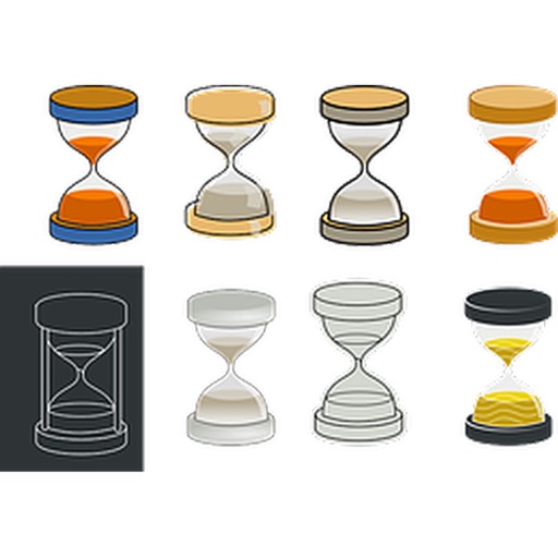 Hourglasses One Sticker Pack icon