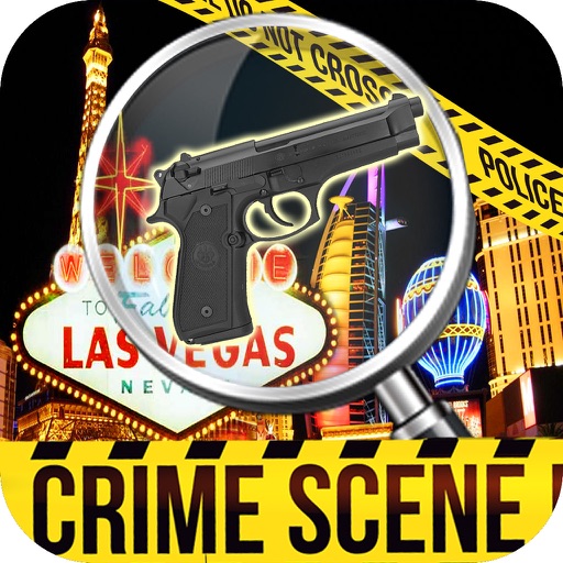 Free Hidden Objects:Las Vegas Crime Scene Icon