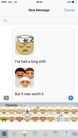 Emojiency Nurse Emojis On Kik,Whatsapp and Groupme(圖2)-速報App