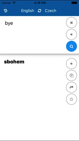 Game screenshot Czech English Translator apk