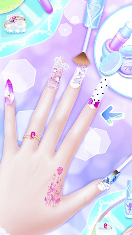 Magic Nail Salon: Beauty Makeover Games for Girls